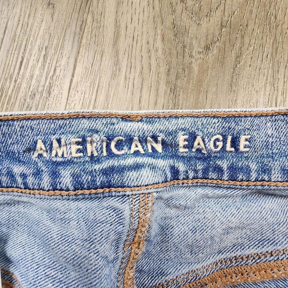 Ameeican Eagle Hifhest Rise 90's Boyfriend Jeans Size 2 - Picture 8 of 10